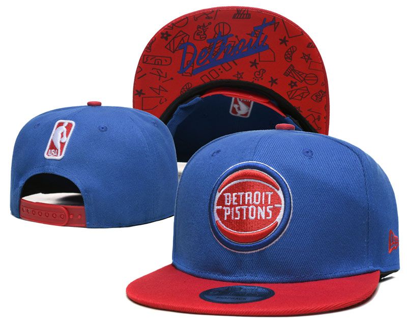 2022 NBA Detroit Pistons Hat YS1020->nfl hats->Sports Caps